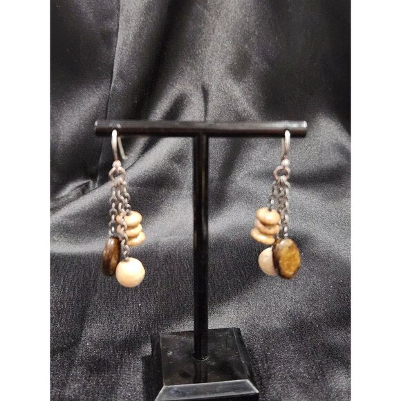 EUC Silpada African Howlite Opal & Bronzite Necklace & Earring Set (Retired Piec - Picture 4 of 8